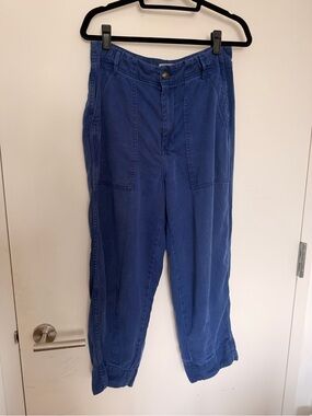 Everlane Women’s Patch Pocket Ballon Pant in Buttersoft Royal Blue Size 8
